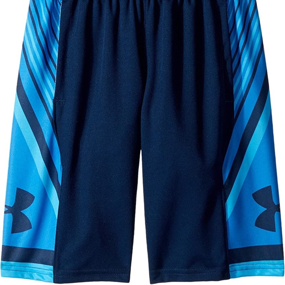 Under Armour Basketball Shorts Blue Youth Large